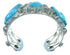 Multicolor Gem Stone Silver Southwest Bracelet GS57426